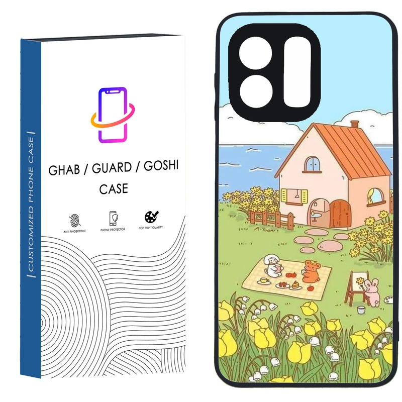 کاور قاب گارد گوشی طرح فانتزی کد 16 - TPU مناسب برای گوشی موبایل شیائومی Redmi Note 12 4G