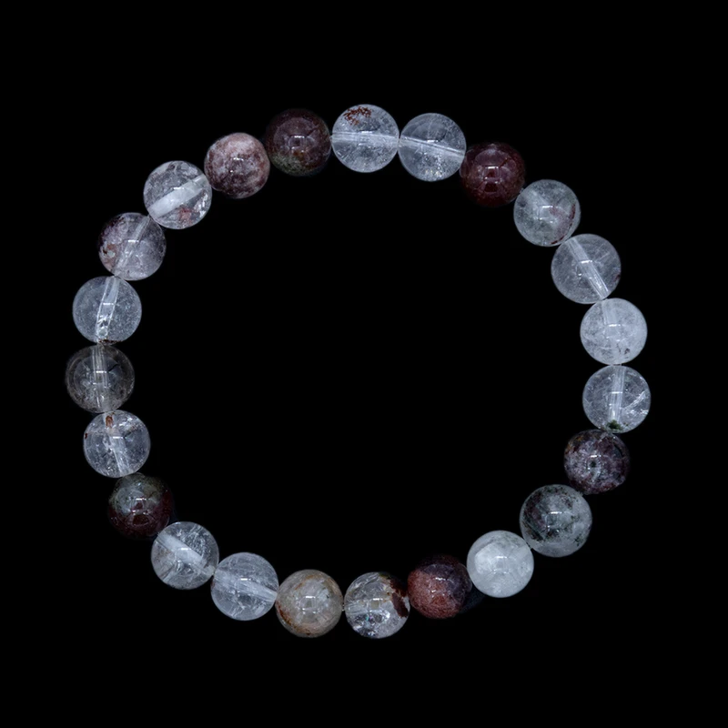 دستبند مردانه مانا جم مدل سنگ کوارتز هماتوییدی