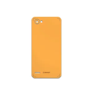 MAHOOT Matte-Orange Cover Sticker for LG Q6
