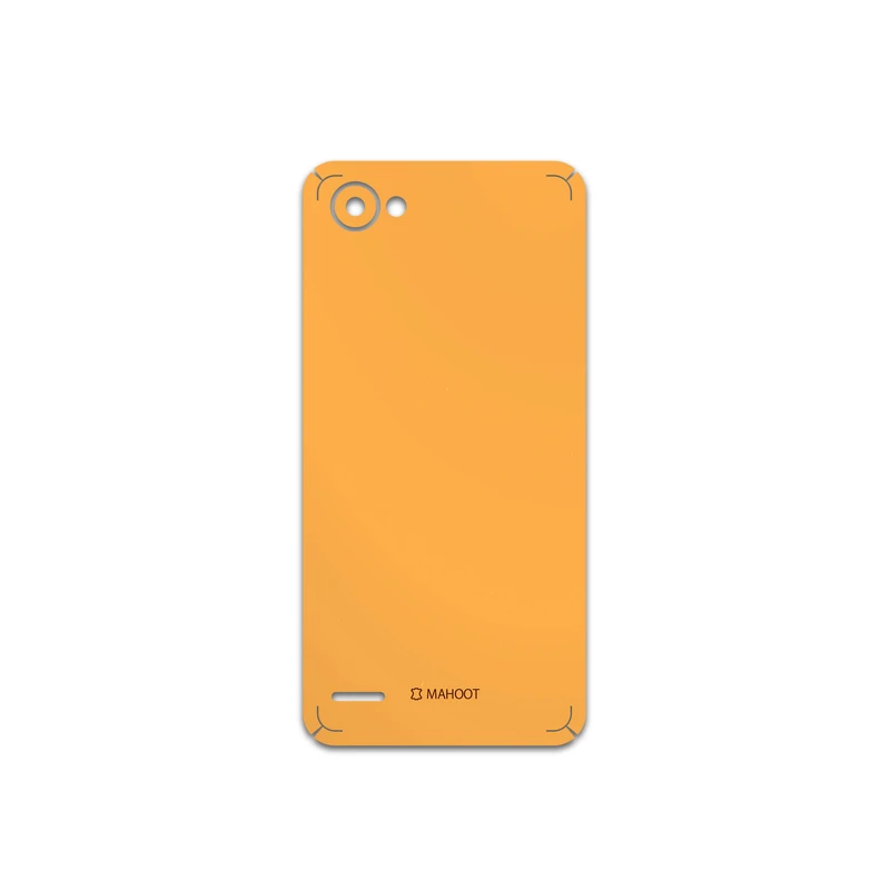 برچسب پوششی ماهوت مدل Matte-Orange مناسب برای گوشی موبایل ال جی Q6