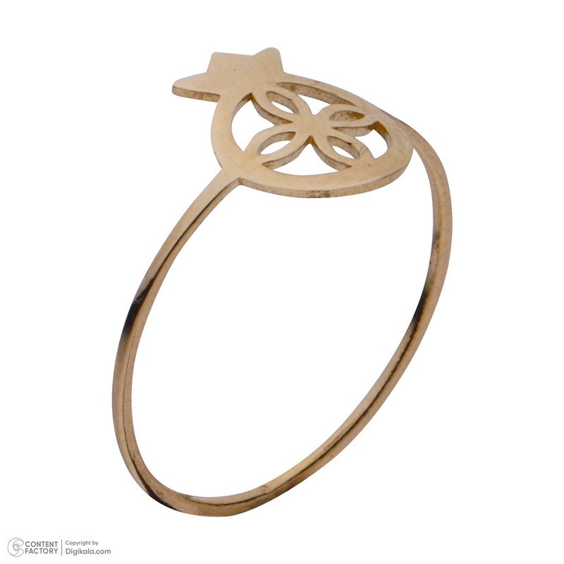 انگشتر طلا 18 عیار زنانه مایا ماهک مدل MR1117 طرح انار