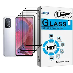 AFS Unique Glass MIX004 Screen Protector For Oppo A74 5G Pack Of 4