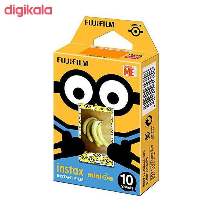 دوربین عکاسی چاپ سریع فوجی فیلم مدل Instax Mini 9 Clear به همراه یک بسته فیلم مدل Despicable Me بسته ۱۰ عددی main 1 47