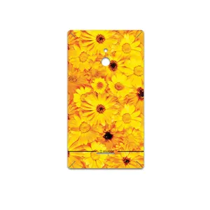 MAHOOT Yellow-Flower Cover Sticker for Nokia XL