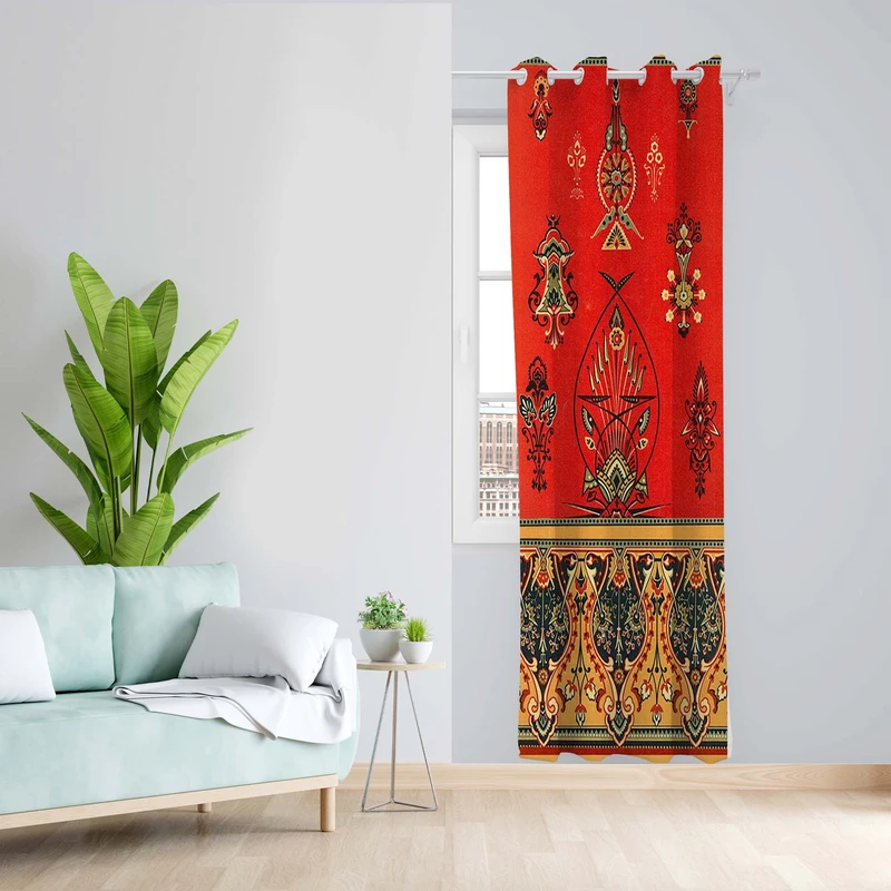 پرده مدل مخمل پانچی کد 5560 z سایز 140x200 سانتی متر