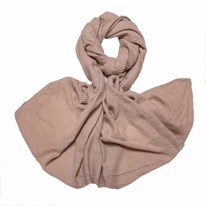 شال زنانه مدل پلیسه پاییزه کد F 1469 