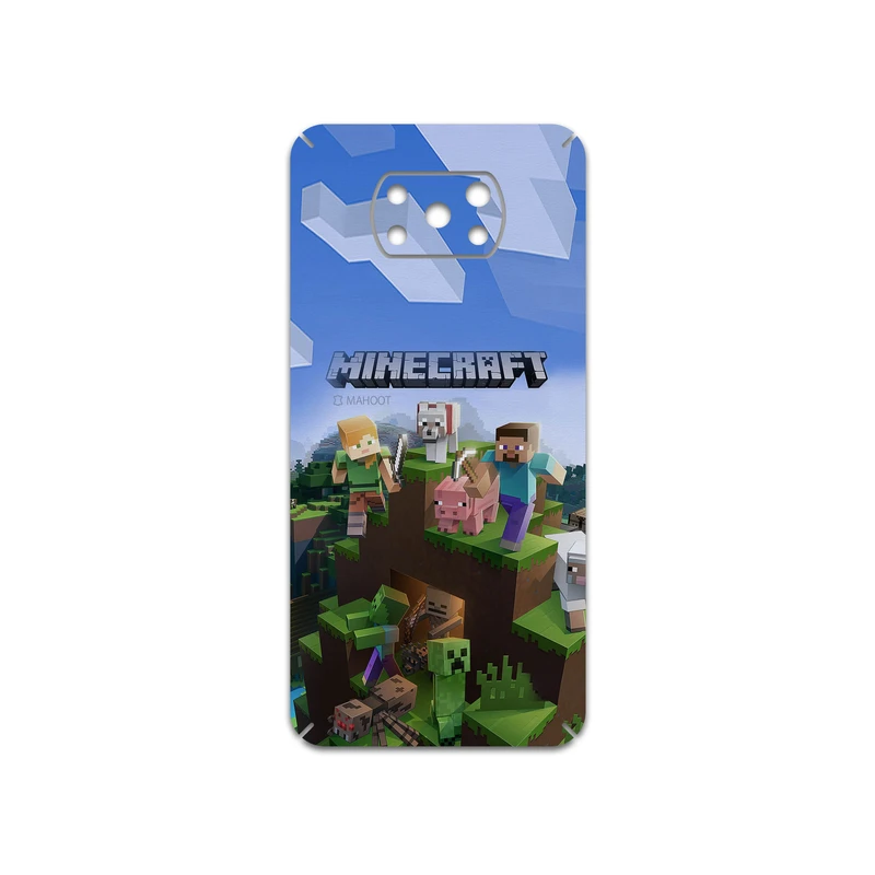 برچسب پوششی ماهوت مدل Minecraft-Game مناسب برای گوشی موبایل شیائومی Poco X3 NFC