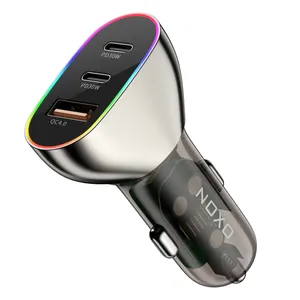 شارژر فندکی 85 وات سه پورت نوکسو مدل CCN-4