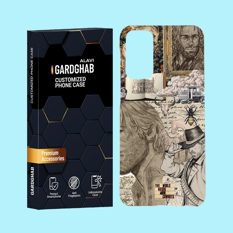 کاور گارد قاب علوی مدل هنری مناسب برای گوشی موبایل سامسونگ Galaxy F13 4G / M13 4G