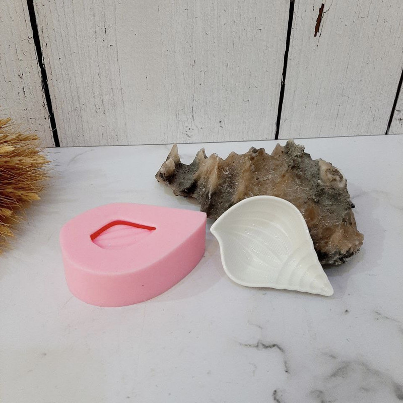 قالب سیلیکونی مدل کاسه طرح صدف