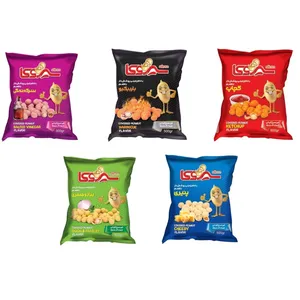 بادام زمینی روکش دار میکس سیروکا - 2500 گرم بسته 5 عددی
