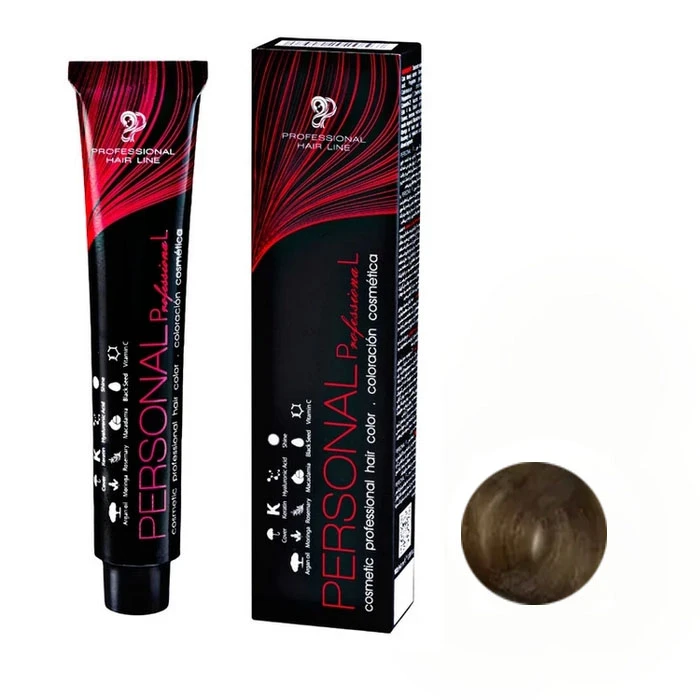 رنگ مو پرسونال پی ال شماره 6.0 حجم 100 میلی‌لیتر رنگ بلوند تیره