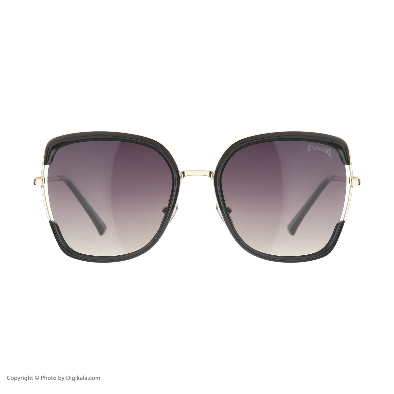 عینک آفتابی زنانه سانکروزر مدل 6010 bl -  - 2