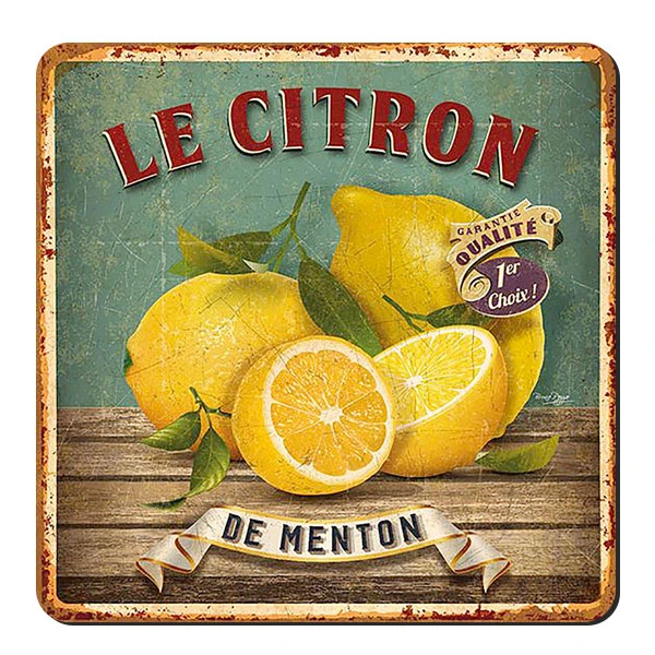 زیر لیوانی طرح لیموترش کد nzl439