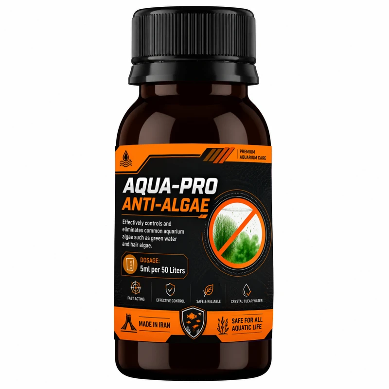 محلول ضد جلبک مدل آکوا پرو Aqua‑Alg60 حجم 60 میلی لیتر