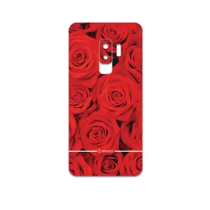 MAHOOT Red-Flower Cover Sticker for Samsung Galaxy S9 Plus