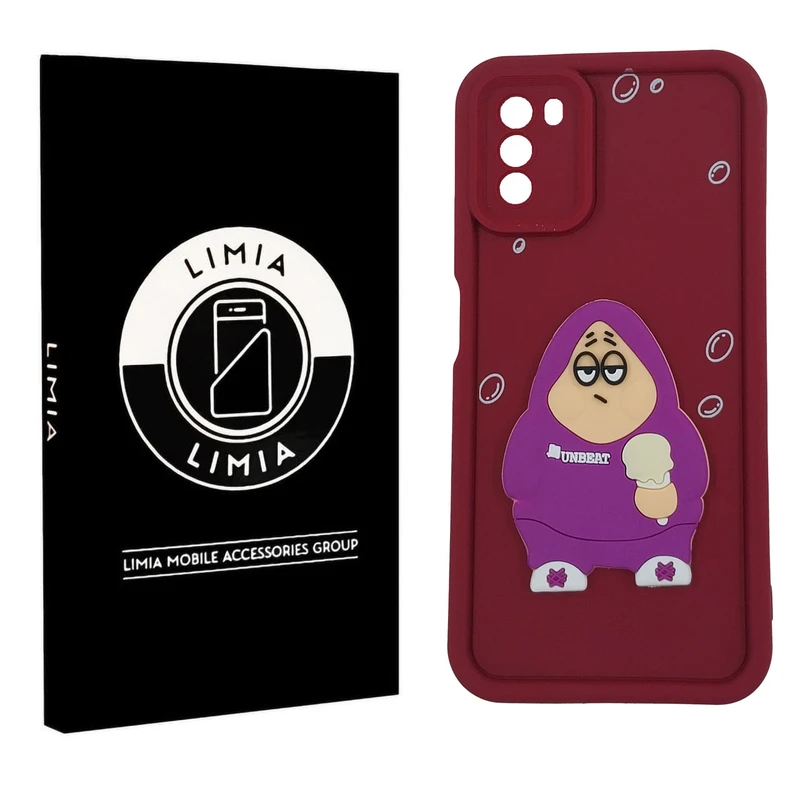 کاور لیمیا مدل سولید لنزدار طرح عروسکی برجسته مناسب برای گوشی موبایل شیائومی Redmi M3