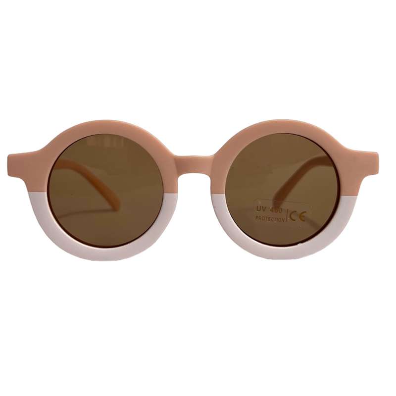 عینک آفتابی بچگانه مدل گرد فانتزی کد 2C WIT PIN