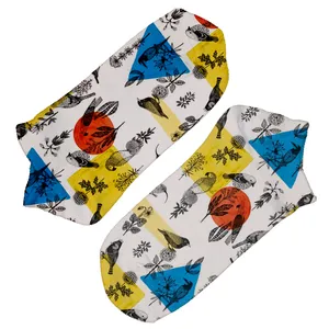 جوراب مدل پرنده 01