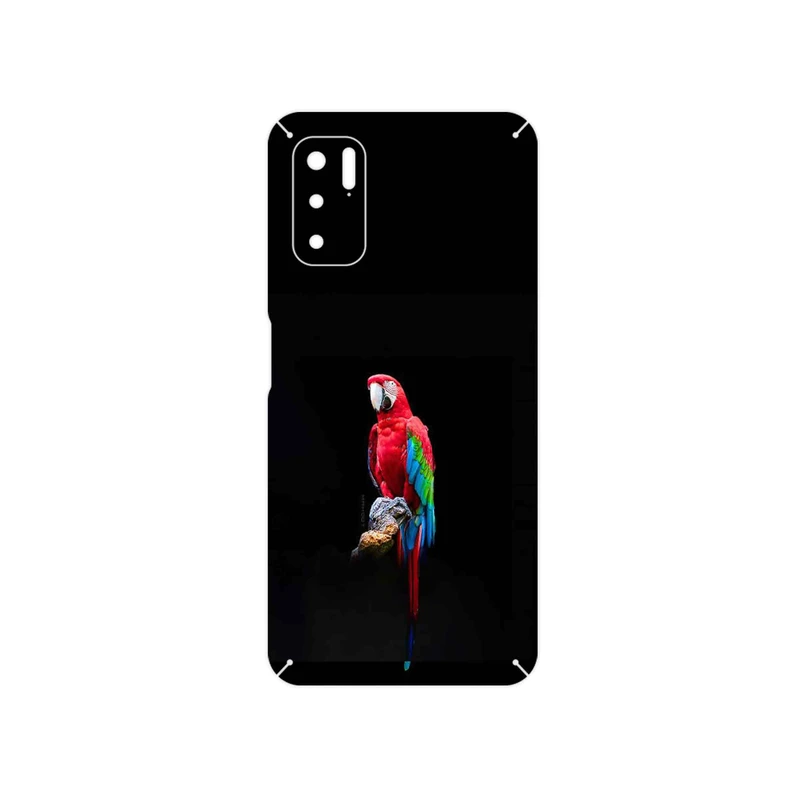 برچسب پوششی ماهوت مدل Parrot مناسب برای گوشی موبایل شیائومی Redmi Note 10 5G