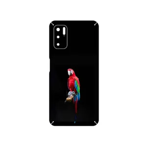 MAHOOT Parrot Cover Sticker for Xiaomi Redmi Note 10 5G