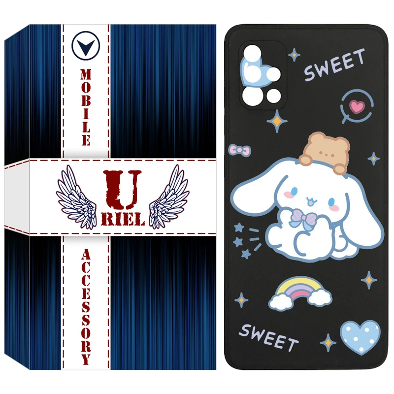 کاور یوریل مدل KSH کد 24 طرح خرگوش بامزه مناسب برای گوشی موبایل سامسونگ Galaxy A51