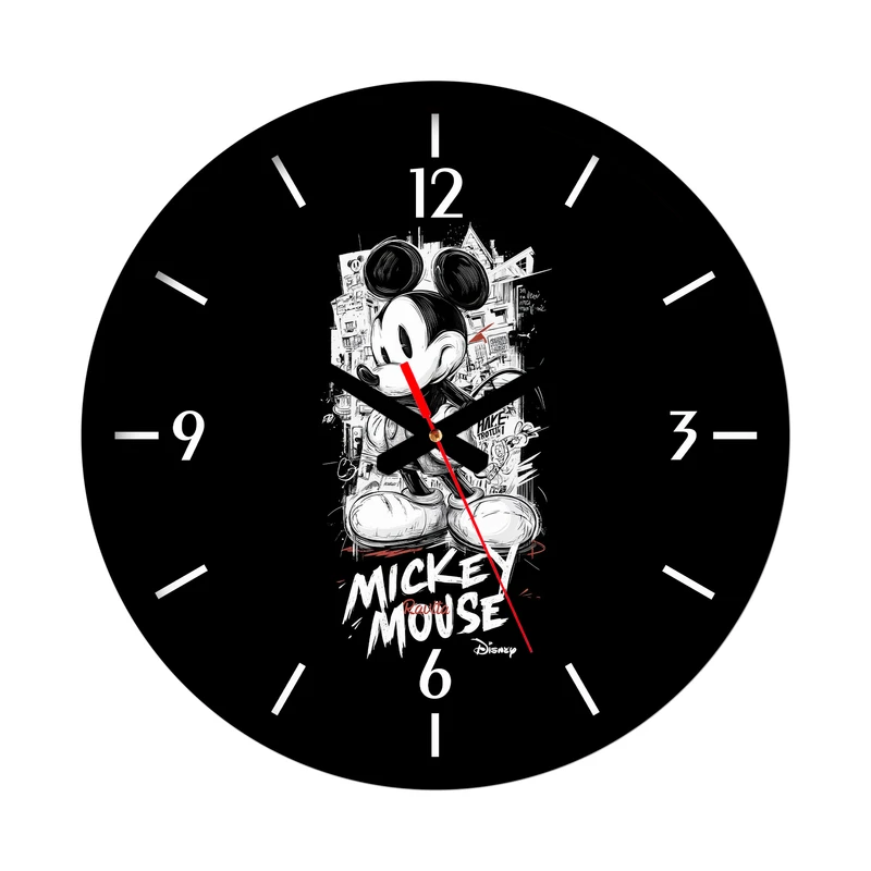 ساعت دیواری کوارتز راویتا مدل میکی ماوس کد 3705