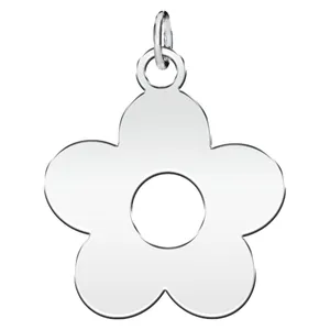 آویز گردنبند نقره زنانه ترمه ۱ طرح گل کد mas 00555