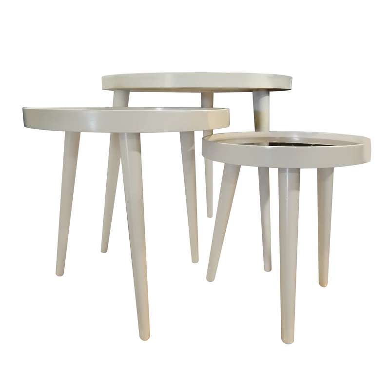 میز عسلی مدل DT222 مجموعه 3 عددی