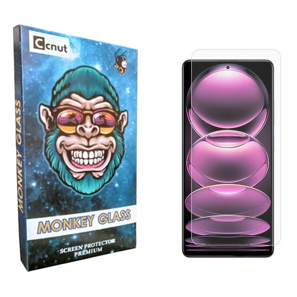 محافظ صفحه نمایش کوکونات مدل monku مناسب برای گوشی موبایل شیائومی Redmi Note 12 Pro