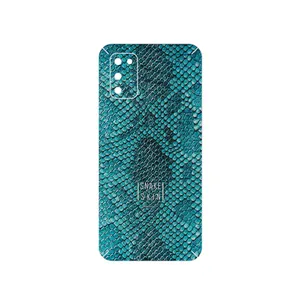 MAHOOT Blue Snake Skin Cover Sticker for Samsung Galaxy A52 5G