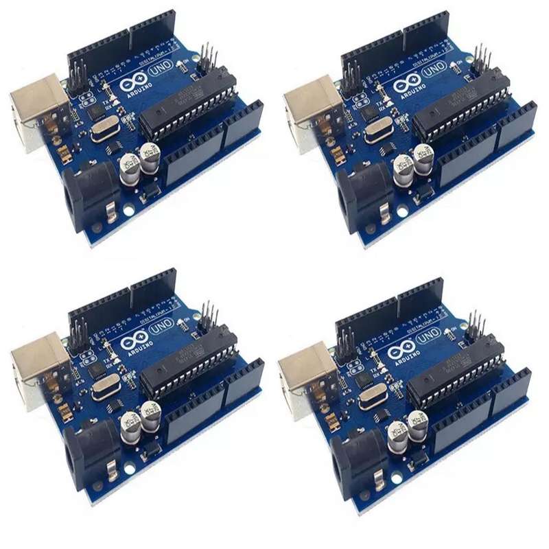 برد آردوینو مدل UNO R3 Atmega328 - DIP بسته 4 عددی برد آردوینو مدل UNO R3 Atmega328 - DIP بسته 4 عددی