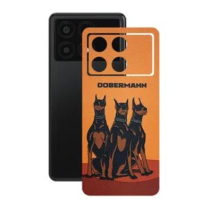 Remax cover sticker Leth model Doberman design suitable for Xiaomi Poco X6 Pro mobile phone