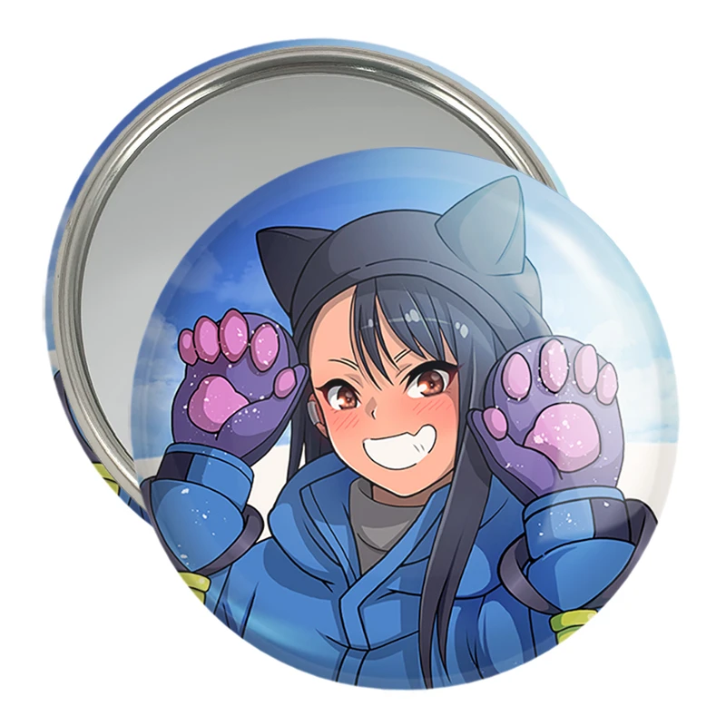 آینه جیبی خندالو مدل ناگاتارو و نائوتو انیمه ناگاتورو کد 34020