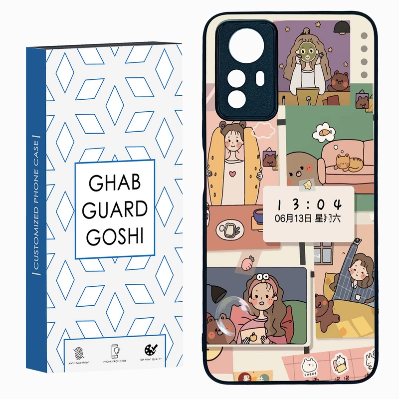 کاور قاب گارد گوشی طرح  عروسکی کد TPU-040 مناسب برای گوشی موبایل شیائومی Redmi Note 12s