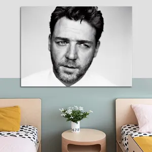 تابلو شاسی طرح راسل کرو مدل Artist 0331