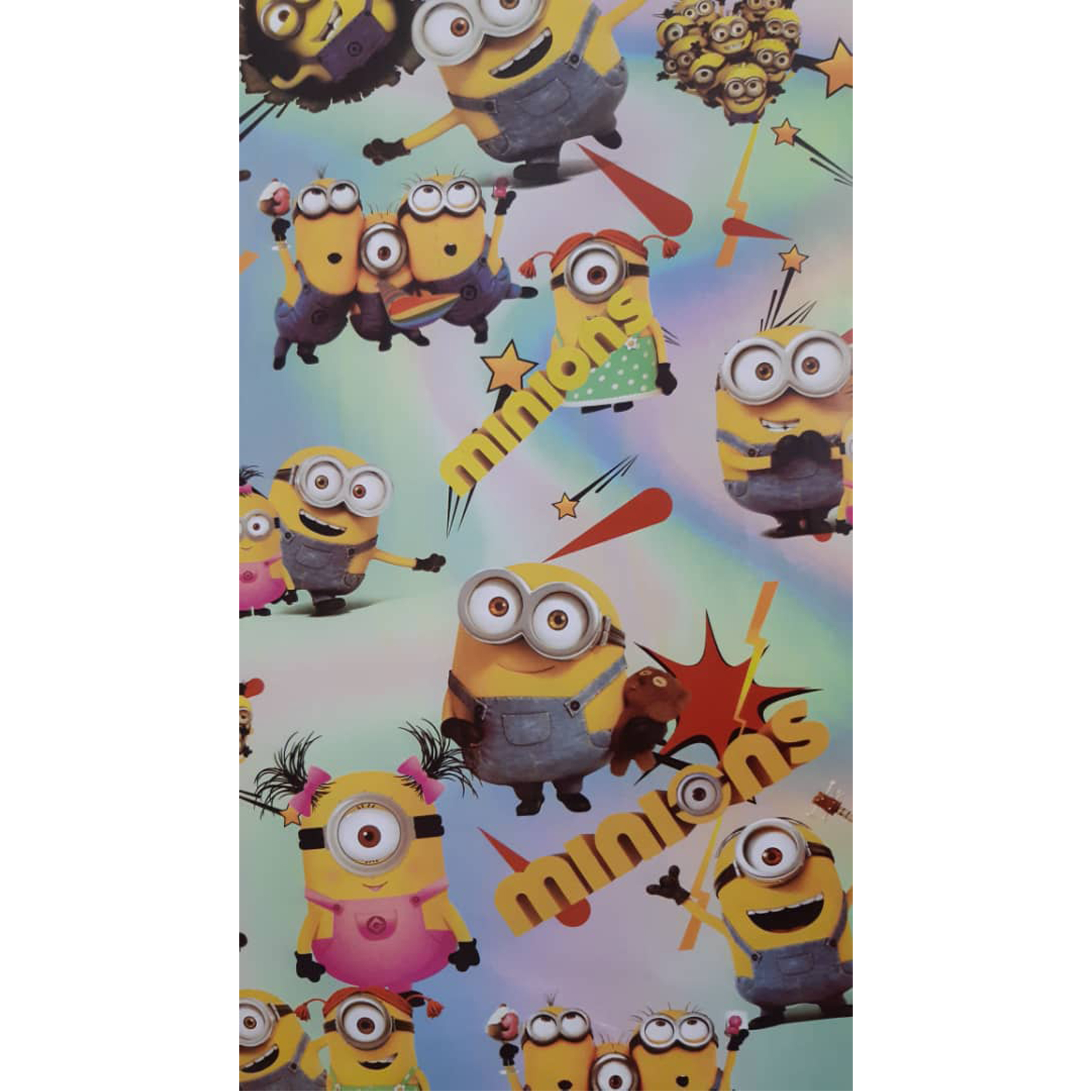 کاغذ کادو مدل minions کد M126