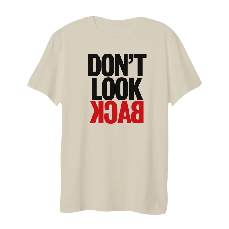 تی شرت لانگ زنانه مدل به عقب نگاه نکن