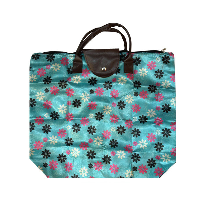 ساک سفری مدل تاشو طرح گلدار کد 99099