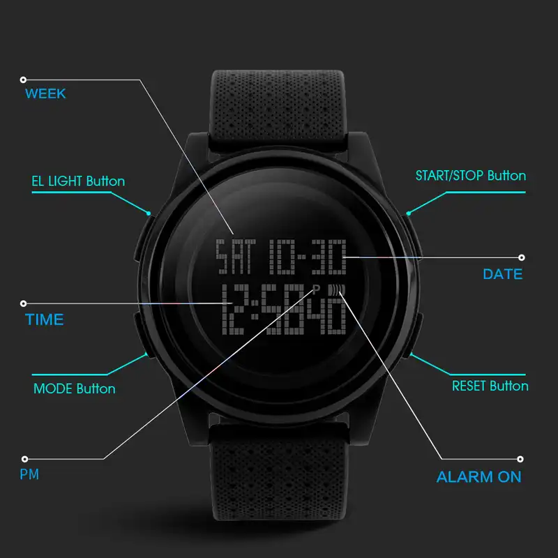 ساعت مچی دیجیتال اسکمی مدل 1206M-N2