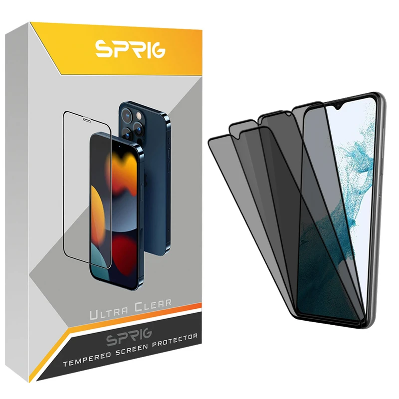 محافظ صفحه نمایش حریم شخصی اسپریگ مدل PRYSP مناسب برای گوشی موبایل نوکیا 5.3 بسته سه عددی