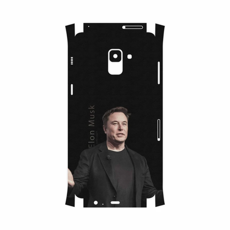 برچسب پوششی ماهوت مدل Elon Musk-FullSkin مناسب برای گوشی موبایل سامسونگ Galaxy A8 Plus 2018