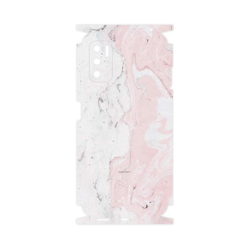 برچسب پوششی ماهوت مدل Blanco_Pink_Marble-FullSkin مناسب برای گوشی موبایل شیائومی Redmi Note 11SE