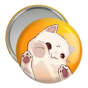 آینه جیبی خندالو مدل گربه Cat  کد 23309