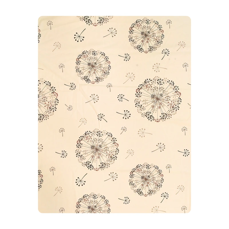 ملحفه تشک مهمان آدنو مدل Dandelion کد IR119 یک نفره سایز 90x190 سانتی متر