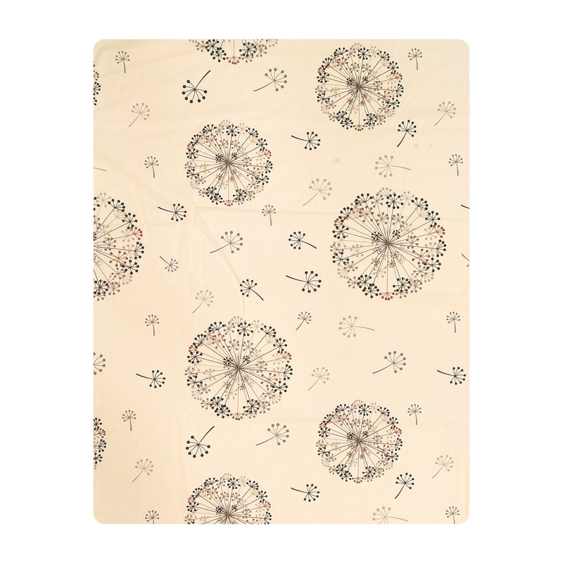 ملحفه تشک مهمان آدنو مدل Dandelion کد IR119 یک نفره سایز 90x190 سانتی متر