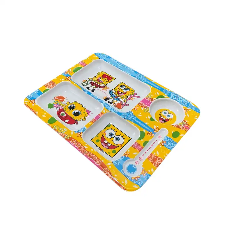 ظرف غذا کودک مدل باب اسفنجی کد S66