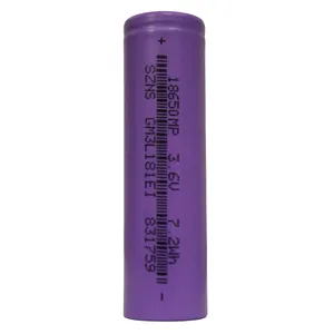 باتری لیتیوم یون قابل شارژ کد SZNS-18650MP ظرفیت 2400 میلی آمپر ساعت