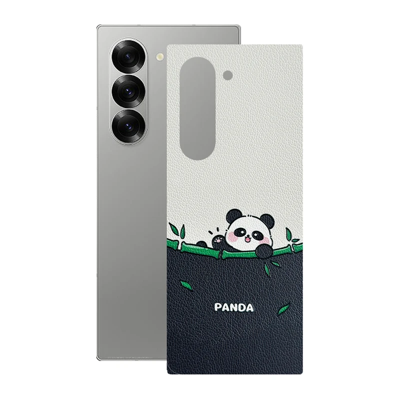 برچسب پوششی ریمکس مدل Leth طرح پاندا مناسب برای گوشی موبایل سامسونگ Galaxy Z Fold6