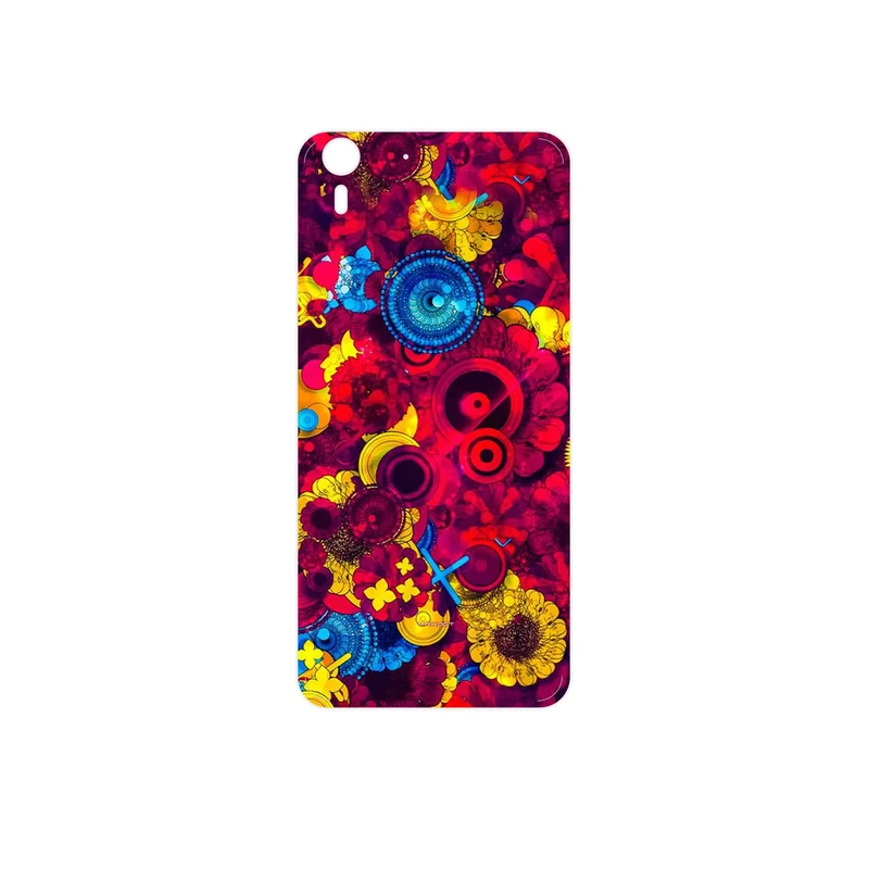 برچسب پوششی ماهوت مدل Vector Flower Garden Digital Art مناسب برای گوشی موبایل اچ تی سی Desire Eye